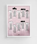 CLOUDS - multiplication table